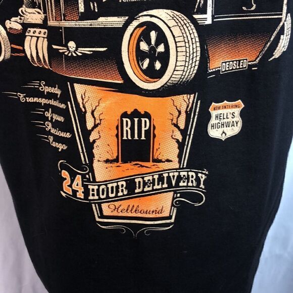 RED DEVIL CLOTHING Dead Man Tee size Medium - Picture 5 of 6